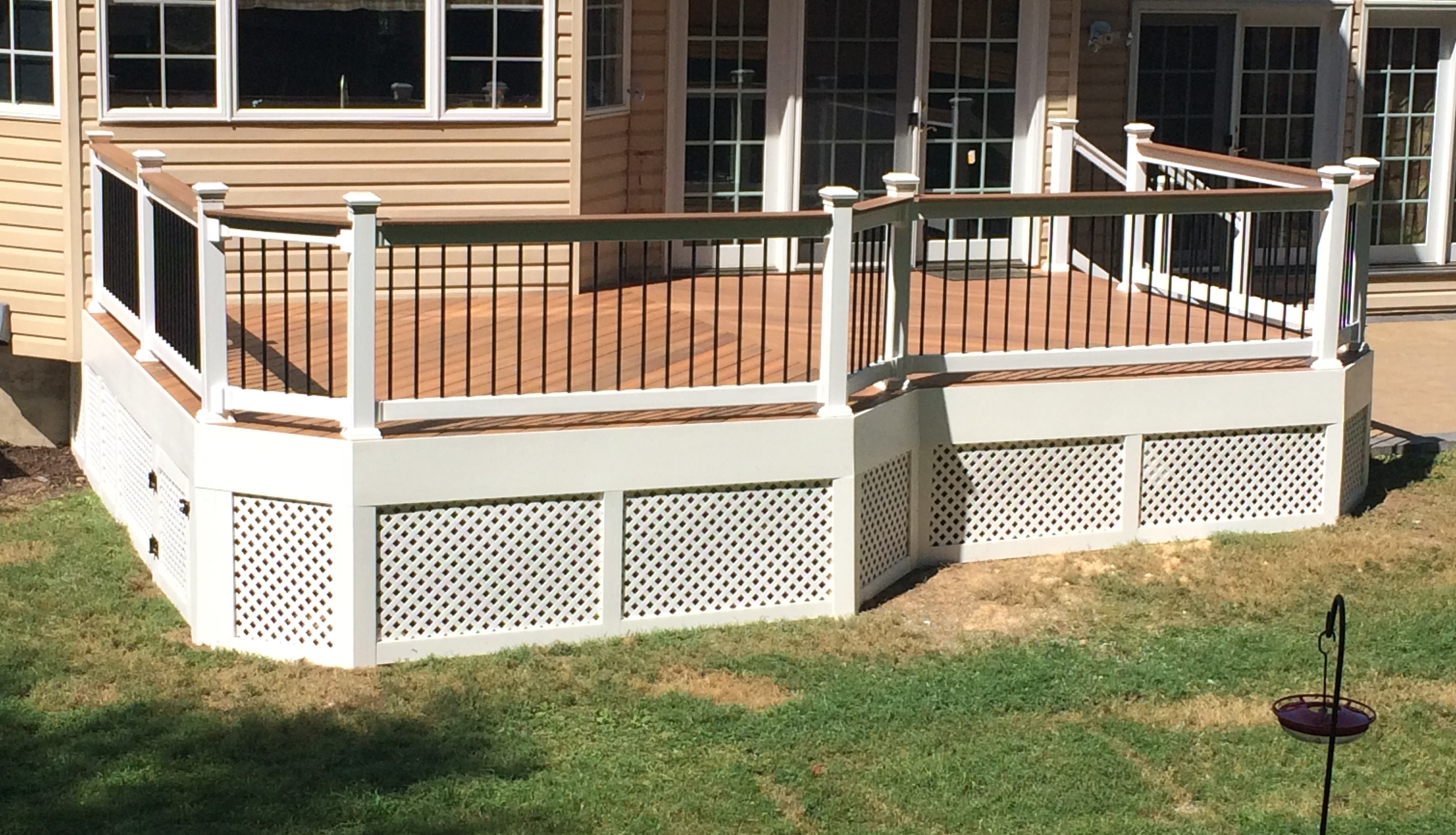 Deck Railings Vinyl Railing Railing Kits and Stair Railings